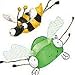 Bugs - 30 Peel and Stick Accents - Ladybugs - Bees Wall Stickers