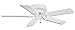Casablanca 72U11D Four Seasons III Snow White Flush Mount 42" Ceiling Fan
