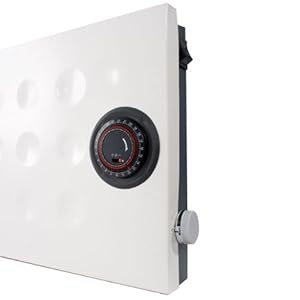 Cheapest price for Ecom 2000 Watts Compact Slim-Line Panel Heater With 24 Hour Timer Adjustable Thermostat