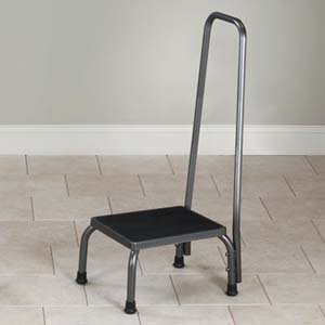Economy step stool with handrail packed 2/box