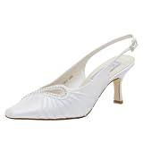 Touch Ups Womens Fancy Dyeable Slingback