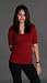 31kiYa7%2B6lL. SL75  American Apparel Baby Rib 1/2 Sleeve U Neck Tee   Ships in 24 Hours!