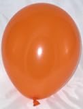 Produkt-Bild: 100 St&uuml;ck orange Latex - Luftballons, Helium geeignet, 100/110 cm Umfang