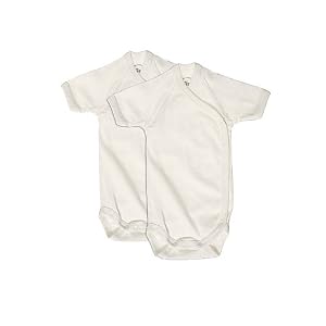 giggle Better Basics Short-sleeve Baby Body - Set Of 2 (organic Cotton)