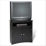 Prepac BTV-3232 - Black Sonoma Tall Corner TV Stand