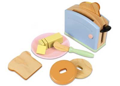 Childrens Toyshop  Kitchen & Housewares : KidKraft Toaster Set 63024