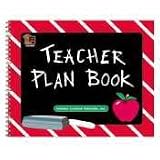 TEACHER PLAN BOOK CHALKBOARD