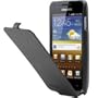 Etui coque � rabat Noir d�origine Samsung _ Samsung Galaxy S Advance I9070