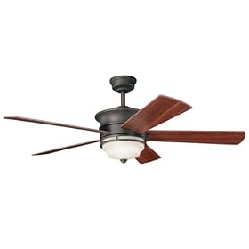 Kichler Lighting 300114OZ 52-Inch Hendrik Ceiling Fan, Old Bronze