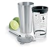 Drink Shaker, New, Includes Strainer (Steel/Glass) (11 3/8" H x 17.25 oz)