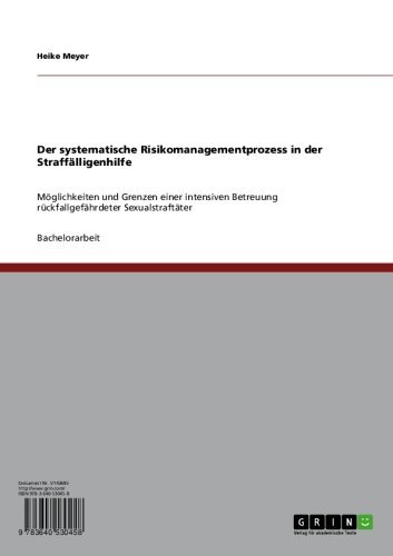 Der systematische Risikomanagementprozess in der Straffälligenhilfe: Möglichkeiten und Grenzen einer intensiven Betreuung rückfallgefährdeter Sexualstraftäter (German Edition)