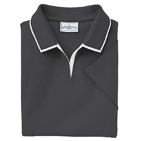 Ladies' Egyptian Diamond Knit Intarsia Polo