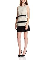 Assuili Vestido Star (Taupe / Negro)