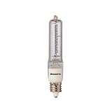 Bulbrite Q100CL/MC 120-Volt Halogen JD Type Mini-Candelabra E11 Bulb,100-Watt