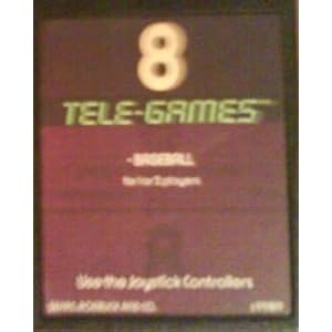 Atari 2600 - Tele-games 8 (Baseball) By Sears.roebuck and Co. 