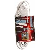 Coleman Cable #03517 6' 16/3 White Extention Cord
