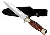 Couteau de botte 24 cm + étui (ref 210). Poignard de chasse, dague, couteau