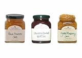 Review Stonewall Kitchen  / Stonewall Kitchen Jam Set of 3: Golden Raspberry, Peach Amaretto & Strawberry Brandied Apricot