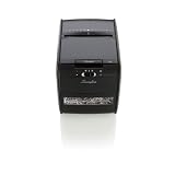 SWINGLINE Stack-and-Shred 60X Hands Free Shredder, 60 Sheet Capacity, Black (1757572)