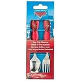 Disney Pixar Cars Movie Easy Grip Flatware Fork & Spoon by Zak Desgn