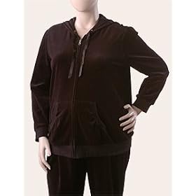 Motherhood Maternity: Plus Size Long Sleeve Zip Front Maternity Hoodie