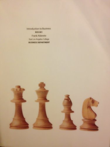 Introduction to Business by Frank Alderete
