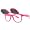Go FLIPUP Wayfarers Neon Pink Frame/Blue Revo Lens