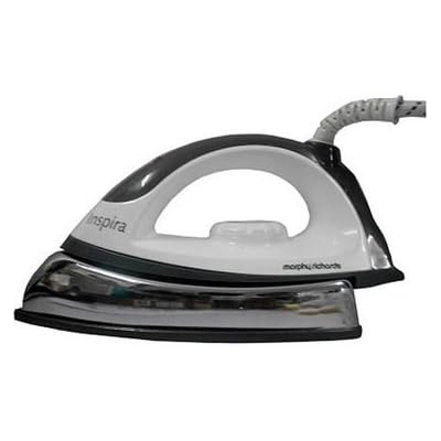 Morphy Richards Inspira 1000-Watt Dry Iron (White and Black)