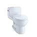 Toto MS863113E-01 Cotton Eco Supreme High Efficiency Residential One-Piece Toilet