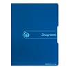 Herlitz 11208360 Sichtbuch PP A4/20 Zeugnisse blau