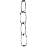 Westinghouse Lighting Corp 3-Feet Fixture Chain, Nickel