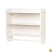 Gifts & Decor Nantucket Home White Bathroom Wall Shelf Towel Holder