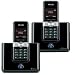 Electronics : BT Domus Twin Handset Dect Cordless Phone - Black & Silver