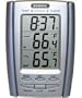 General Tools DTH850 Indoor/Outdoor Thermometer and Clock with Humidity Display, Light Blue