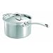 Le Creuset Trivita Stainless Steel Saucepan with Lid, 20 cm
