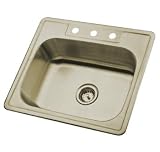 Gourmetier Stainless Steel Self-Rimming Kitchen Sink