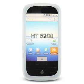PREMIUM CLEAR SOFT SILICONE RUBBER SKIN GEL COVER CASE FOR HTC DROID ERIS 6200