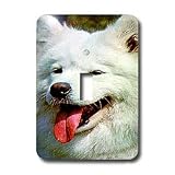 Dogs Samoyed - Samoyed - Light Switch Covers - single toggle switch