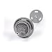VTX 300 Pound Weight Set with Weight Bar and Collars - Easy to Grip Weight Plates