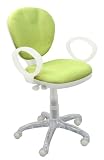 Children's Kid's Computer Office Chair with Arms, Lime Green