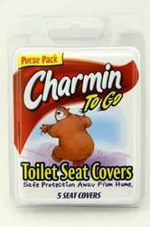 Charmin To Go Toilet Seat Covers Tissue, 5 Seat Covers