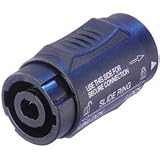 Neutrik NL4MMX Speakon 4 Pole Line Coupler - B00079P6NA