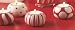Peppermint Swirl Tealight Holders Set of 4 in Gift Box