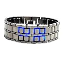 Iron Samurai - Japanese Inspired BLUE LED Watch