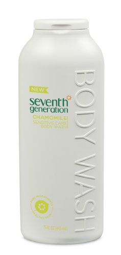 Seventh Generation Sensitive Care Body Wash, Chamomile, 15 Ounce (Pack of 3)