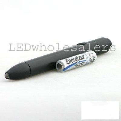 Pocket Size Fake ID Passsport Counterfeit Money Checker, 375 nm UV Ultraviolet LED BlackLight Flashlight 1 AAA, 7355.