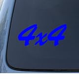 4 X 4 - Car, Truck, Notebook, Vinyl Decal Sticker 1000 | Vinyl Color: Blue by NS-FX