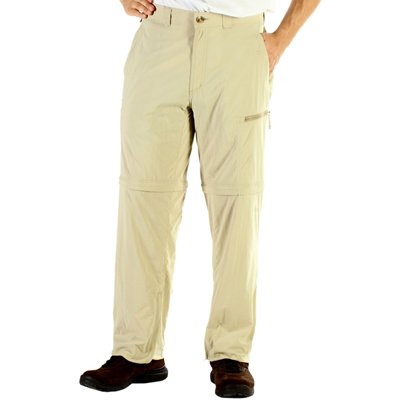 ExOfficio Men's BugsAway Ziwa Convertible Pant,Light Khaki,34 On Sale