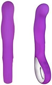 Luxvib Long Neck Vibrating Wand / Seven Mode Frequency Massager / Water Proof / Rechargeable Vibrating Therapeutic Wand Massager (Purple)