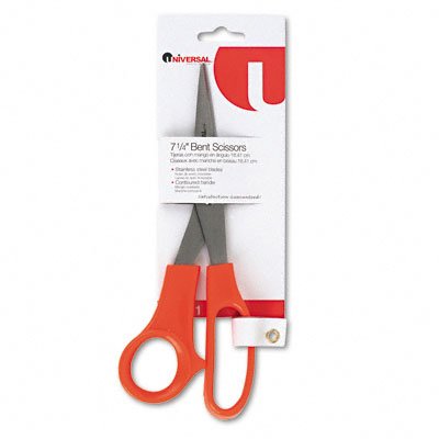 Childrens Toyshop  Toys : Stainless Steel Scissors, 7-1/4in, 3in Cut, Orange